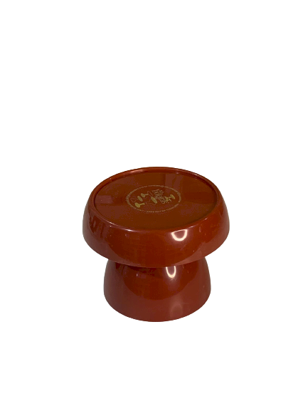 BOLEIRA COGUMELO PE120MM TAMPO130MM TERRACOTA 041469 - SO BOLEIRAS