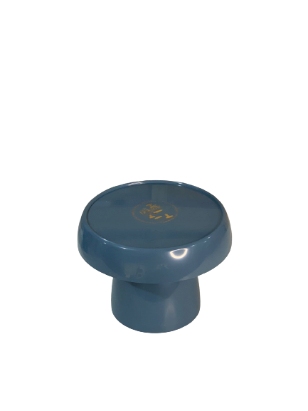 BOLEIRA COGUMELO PE150MM TAMPO170MM AZUL GRIS 042015 - SO BOLEIRAS