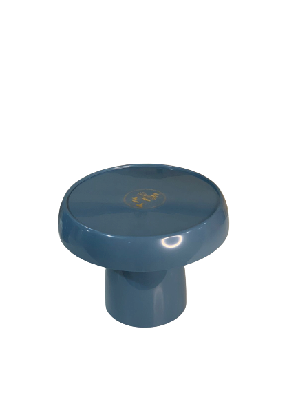 BOLEIRA COGUMELO PE185MM TAMPO210MM AZUL GRIS 042459 - SO BOLEIRAS