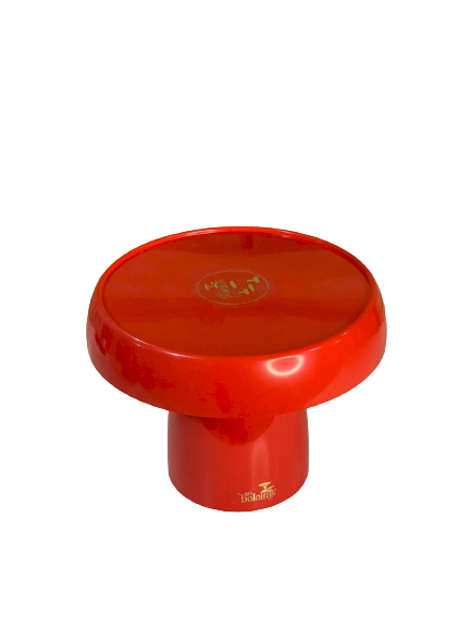 BOLEIRA COGUMELO PE185MM TAMPO210MM VERMELHO 042251 - SO BOLEIRAS