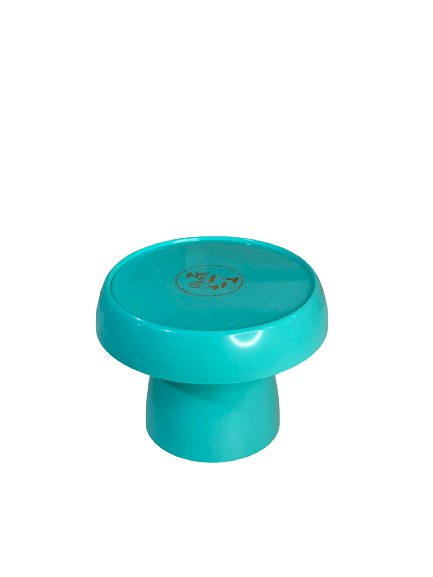 BOLEIRA COGUMELO PE150MM TAMPO170MM TURQUESA 041780 - SO BOLEIRAS