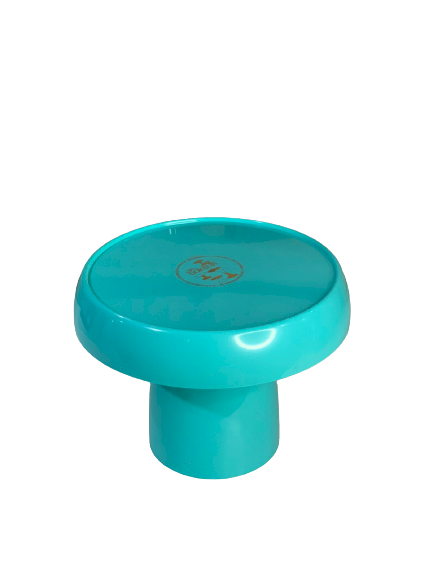 BOLEIRA COGUMELO PE185MM TAMPO210MM TURQUESA 042220 - SO BOLEIRAS