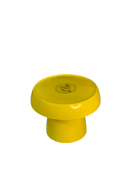 BOLEIRA COGUMELO PE150MM TAMPO170MM AMARELO 041636 - SO BOLEIRAS