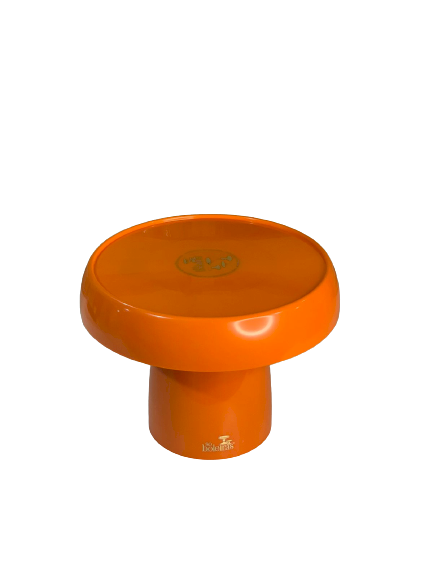 BOLEIRA COGUMELO PE185MM TAMPO210MM LARANJA 042145 - SO BOLEIRAS
