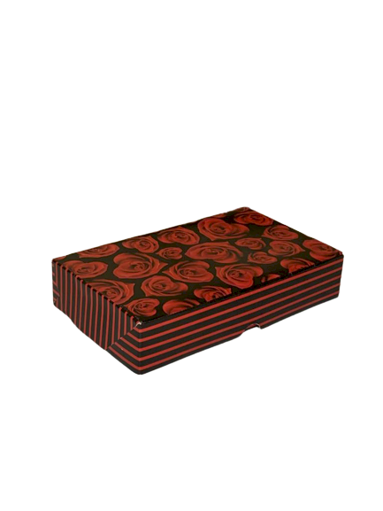 CX. TRAD. 19X4X12CM ROSA CORACAO C/ 10 UND 043156