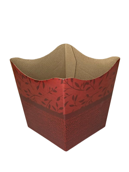 CACHEPOT VINTAGE RAVENA GRANDE VERMELHO 32390
