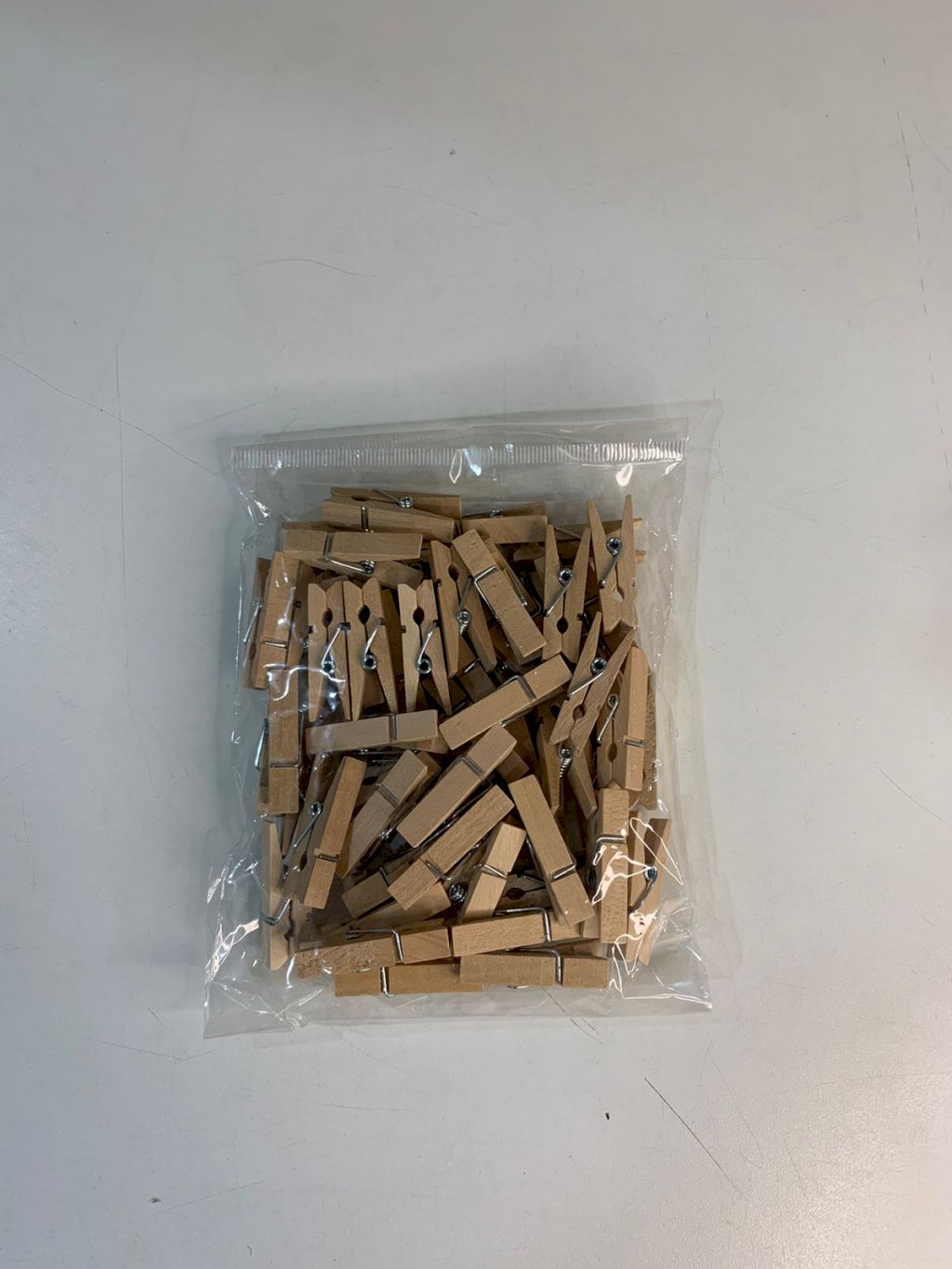 MINI PREGADOR 3,5CM C/50 NATURAL 512603