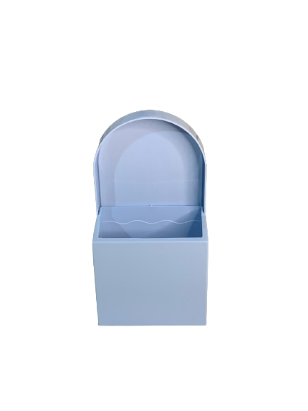 VASO ARCO VSA 220X122 AZUL CLARO CANDY 035697