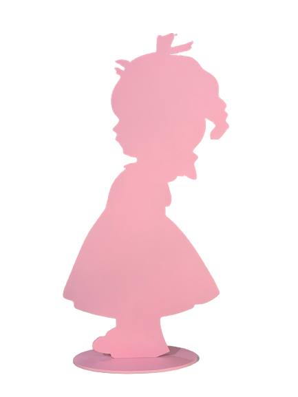MENINA NA BASE 60CM MDF 597167