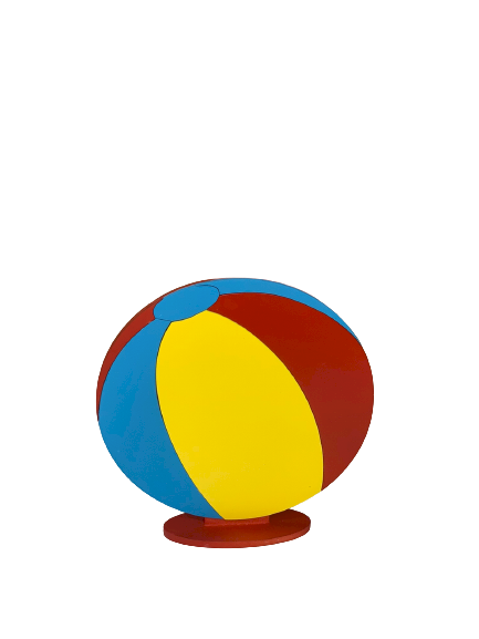 BOLA 3D COLOR 20X20CM MDF 597272