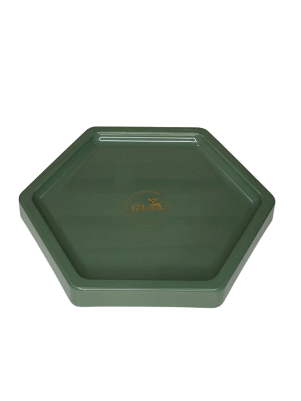 BANDEJA SEXTAVADA BD-S 180MM VERDE MUSGO 031071 - SO BOLEIRAS