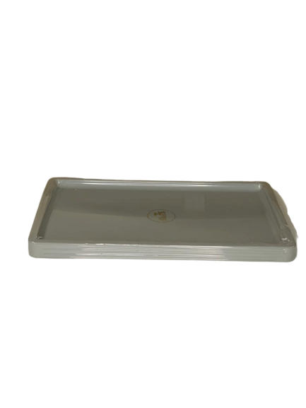BANDEJA RETANGULAR BD-R 30X18 CINZA 869360 - SO BOLEIRAS