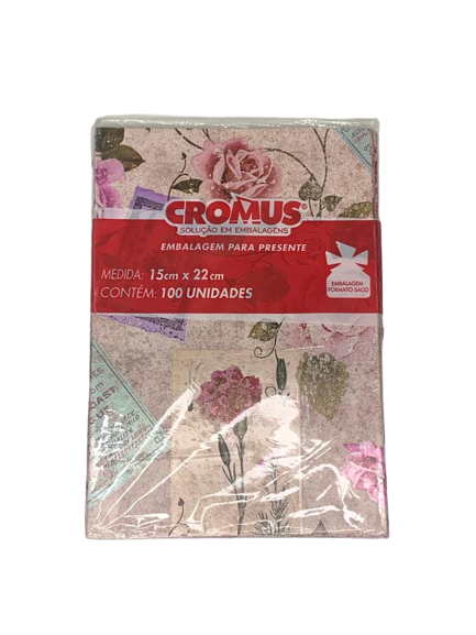 SACO PEROL 15X22 BELL ROSES C/100 803127 540710