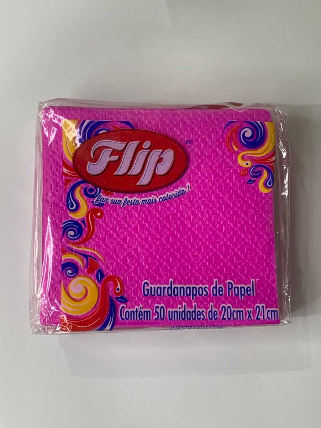 GUARDANAPO DE PAPEL PINK 20CMX21CM C/50 725304