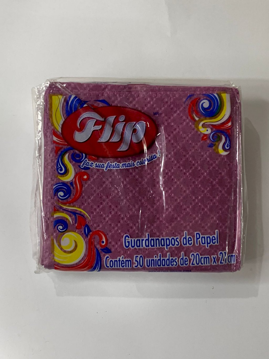 GUARDANAPO DE PAPEL MARROM 20CMX21CM C/50 725335
