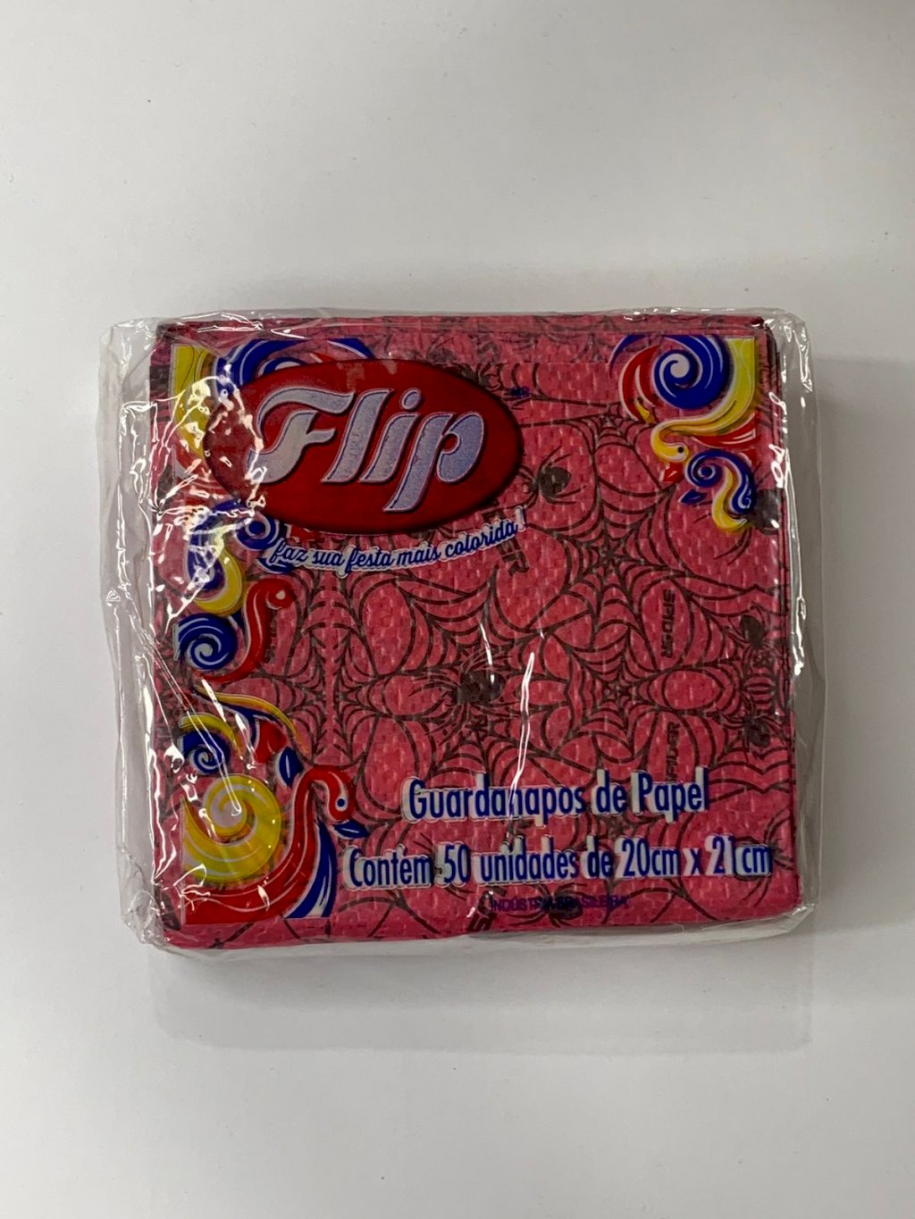 GUARDANAPO SPIDER 20CMX21CM C/50 725434