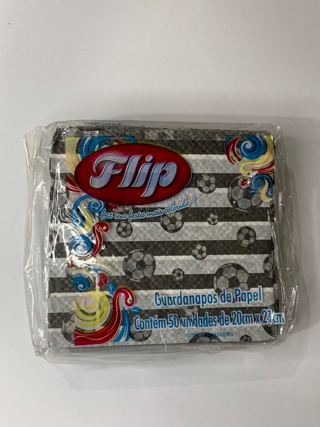 GUARDANAPO ALVINEGRO 20CMX21CM C/50 727421