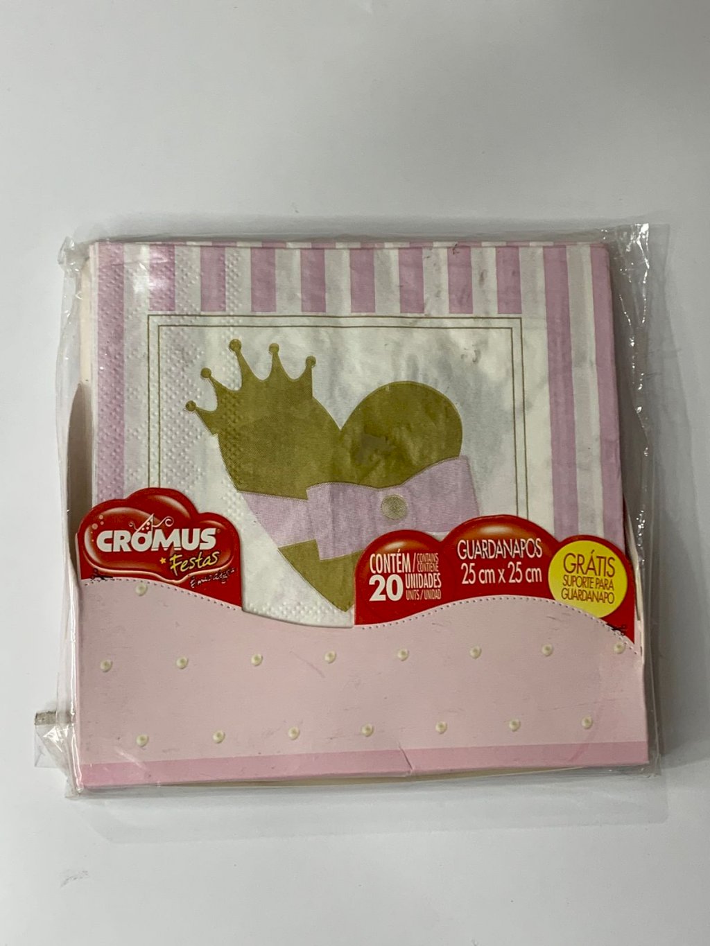GUARDANAPO REINADO DA PRINCESA 25X25 29000563