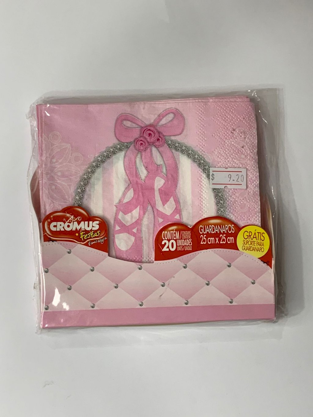 GUARDANAPO BALLET 25X25 C/20 29000568