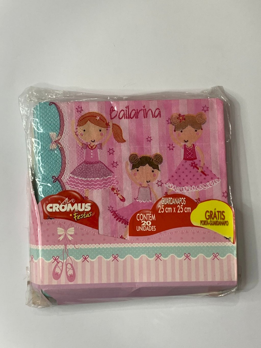 GUARDANAPO BAILARINA 25X25 1460298