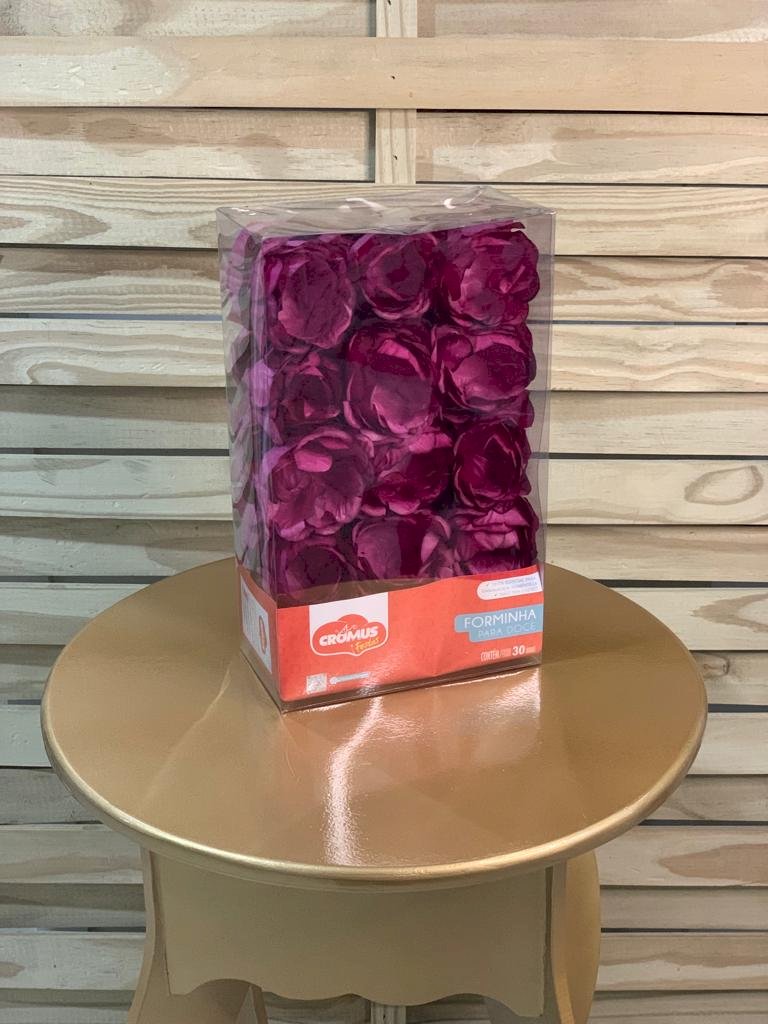 FORMINHA P/DOCE FLORA FUCSIA PT C/30 UN 129236 28610706