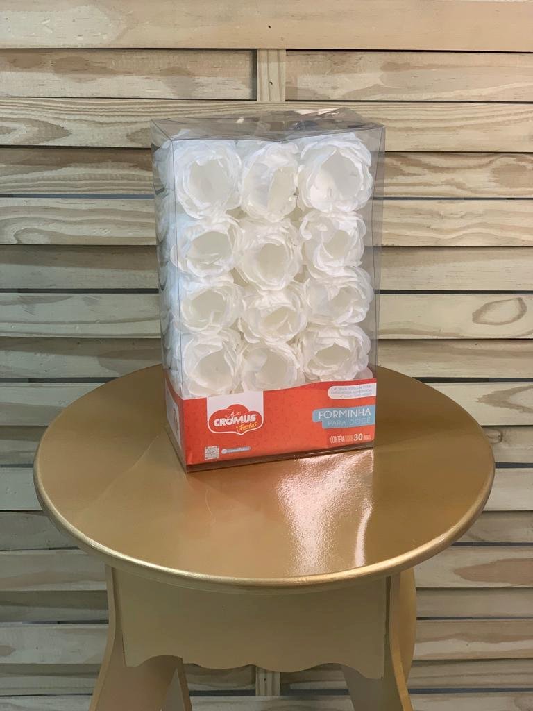 FORMINHA P/DOCE FLORA OFF WHITE PT C/30 UN 129120 28610695