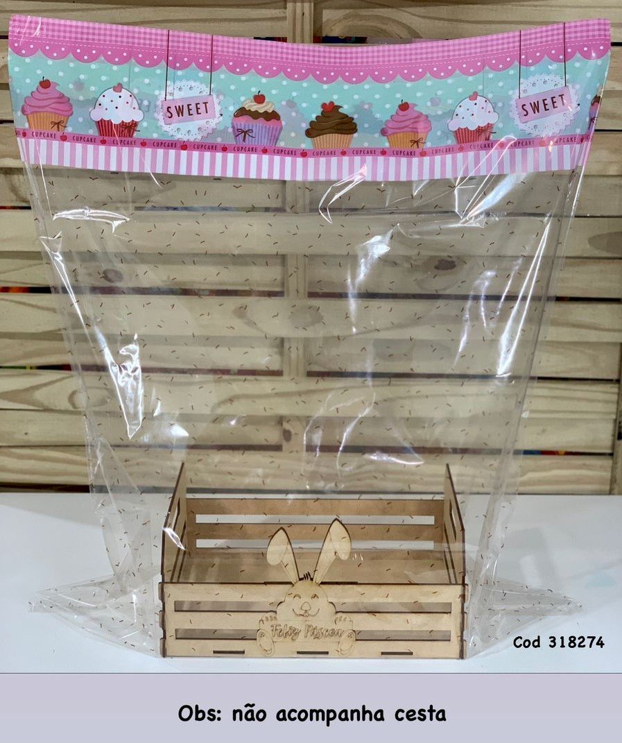 SACO TRANSP 60X75 YUMMI PT C/25 UN 113723 318274