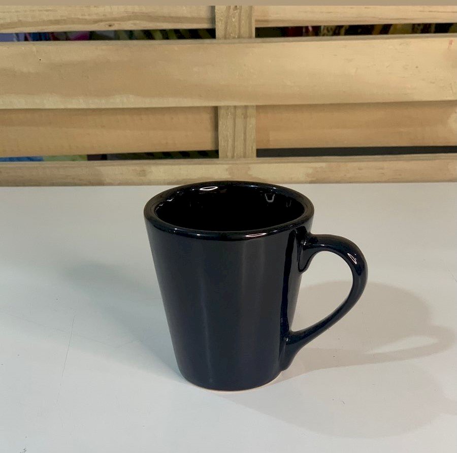 CANECA TULIPA 220ML PRETA 399152 0076551