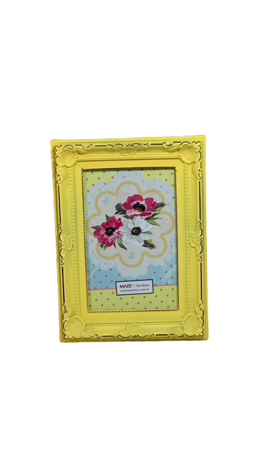 PORTA RETRATO AMARELO CANDY 10X15 5008 650080