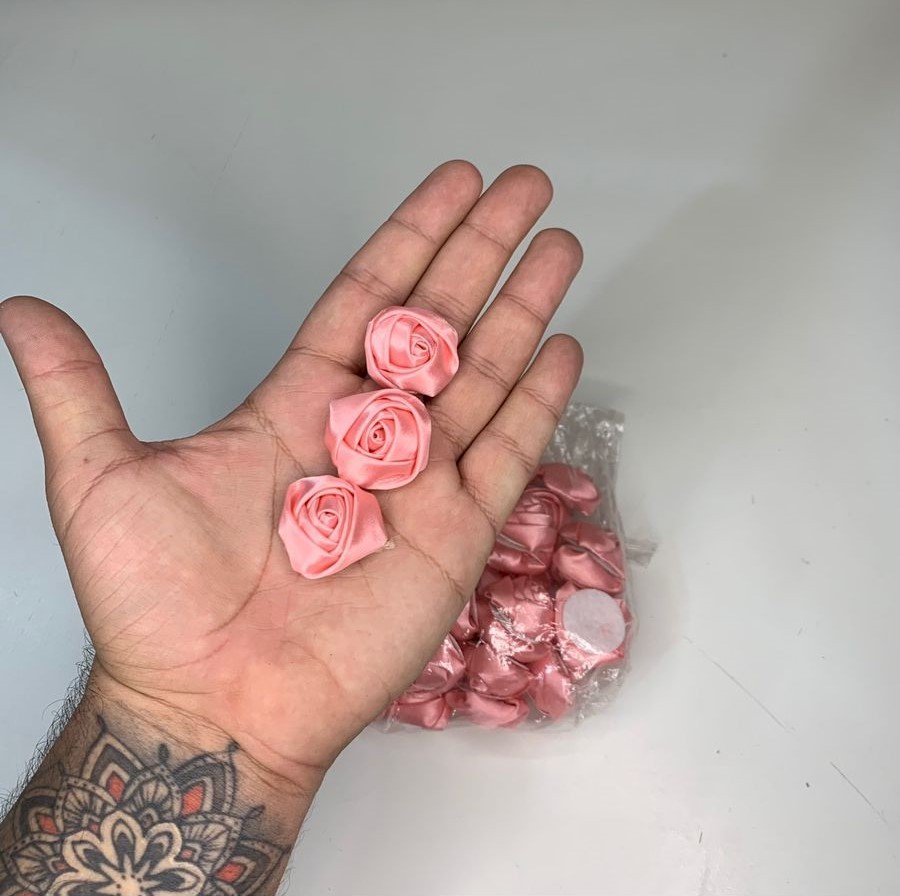 FITA DEC. ROSA 3CM ROSA C/50 PCS 242145020 366268