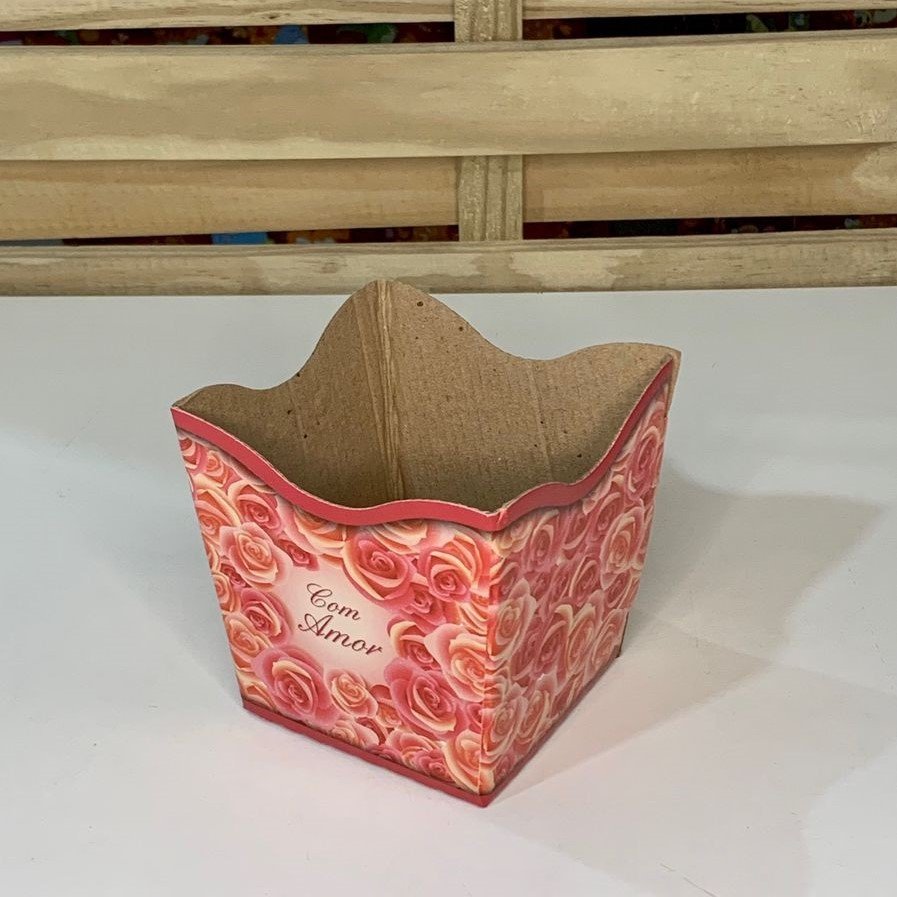 CACHEPOT P POTE 11/12 ROSAS COM AMOR 833012