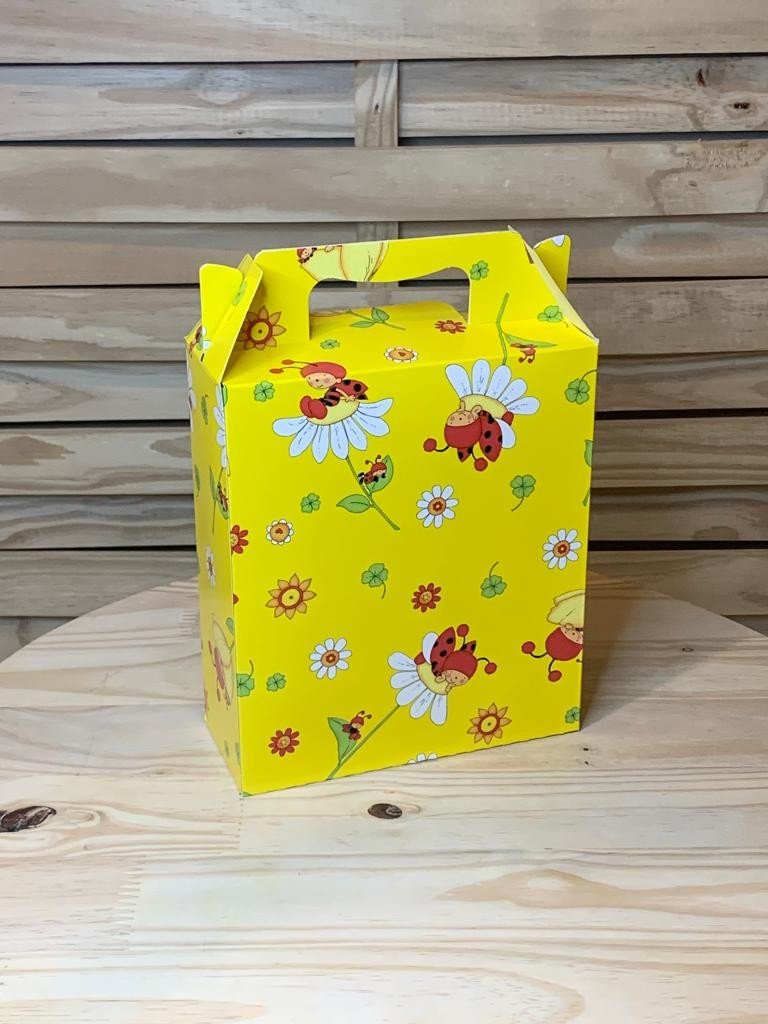 CAIXA MALETA RET VERT JD DAS JOANINHAS M 21X18X7,50 598645