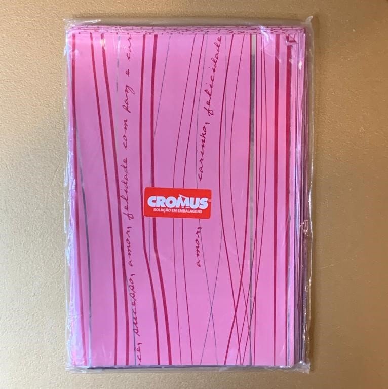 SACO METAL 15X22 - DEL MAR ROSA - C/100 273363