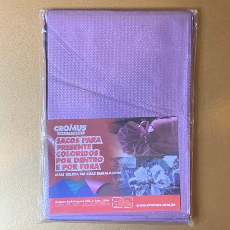 SACO TEXT. 15X22 SPECIAL PACK LILAS C/100 803058
