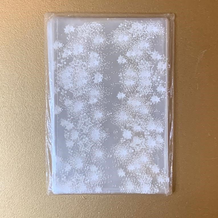 SACO TRANSPARENTE 10X15CM DECORADO 100 UNIDADES 0000168