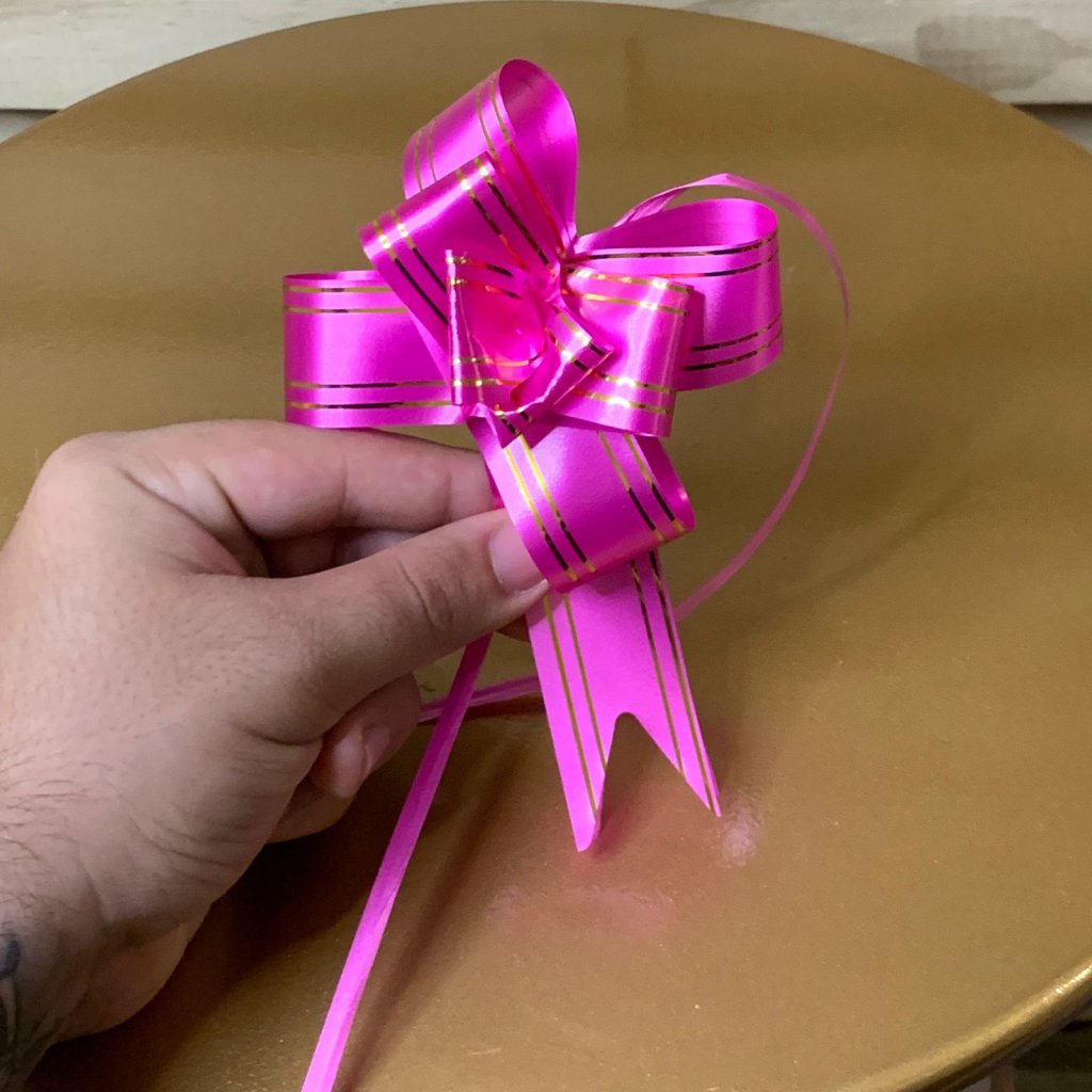 LACO PRONTO FIO DE OURO 30X480MM PCT C/10PCS COR PINK 125665