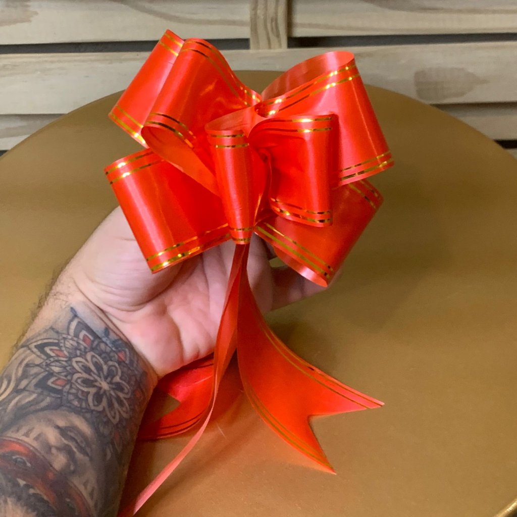 LACO PRONTO FIO DE OURO 50X780MM PCT C/10PCS VERMELHO 125788