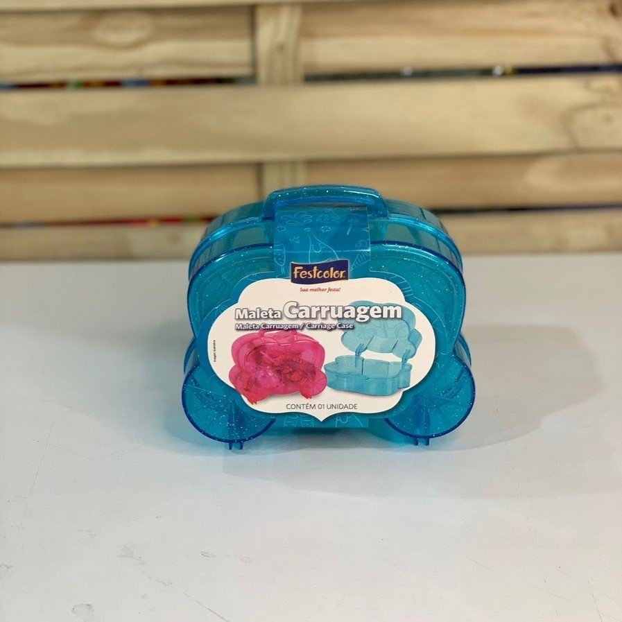 MALETA ACRILICO AZUL 103419