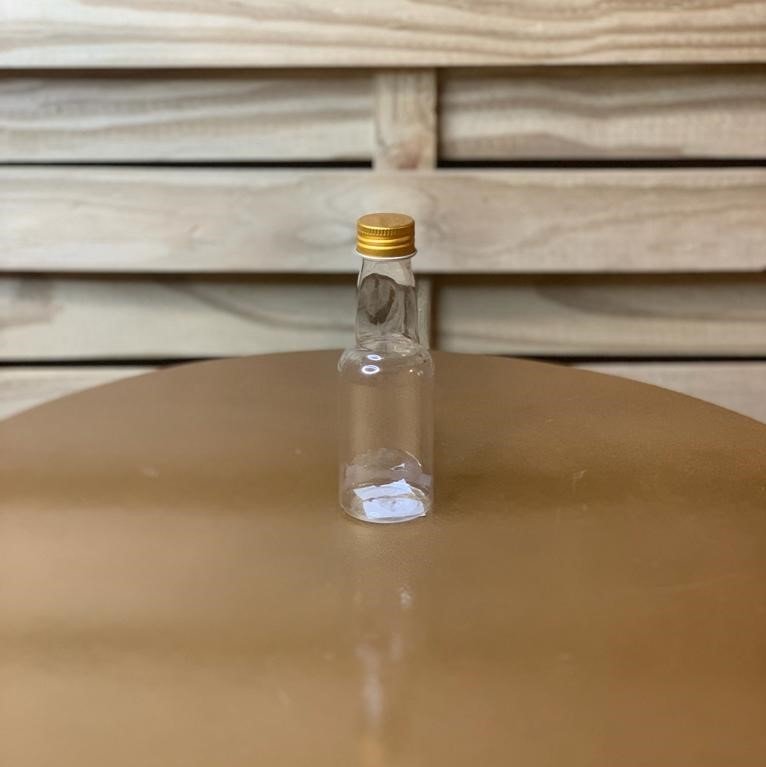 FRASCO C/TAMPA 50ML DOURADO 412989