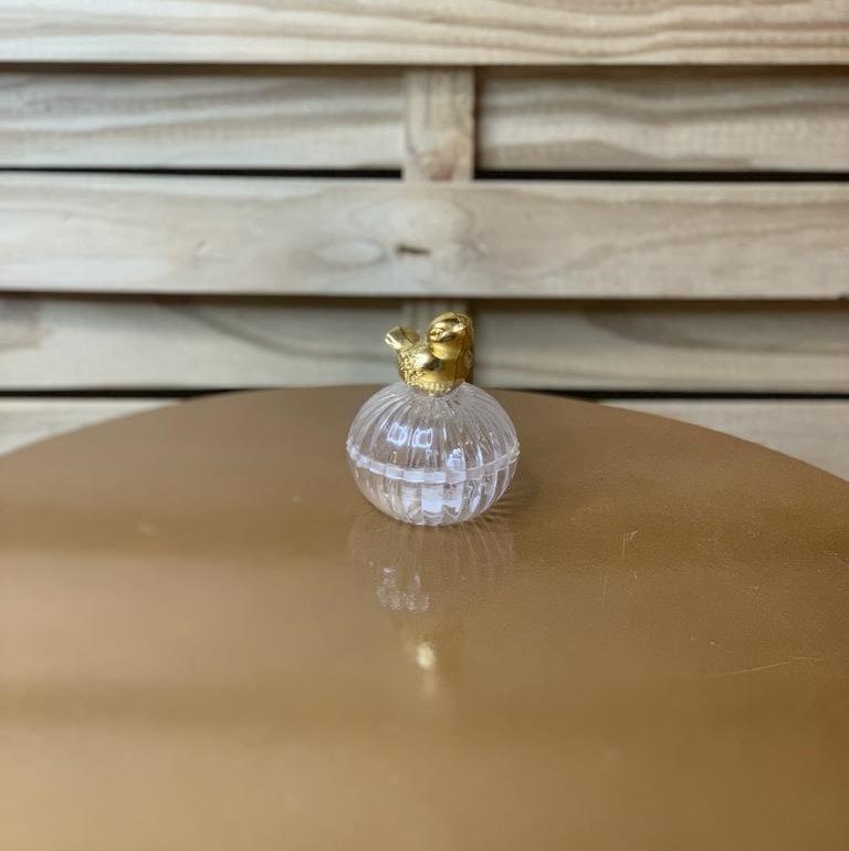 PORTA JOIA PASSARO DOURADO CP0176M 520240