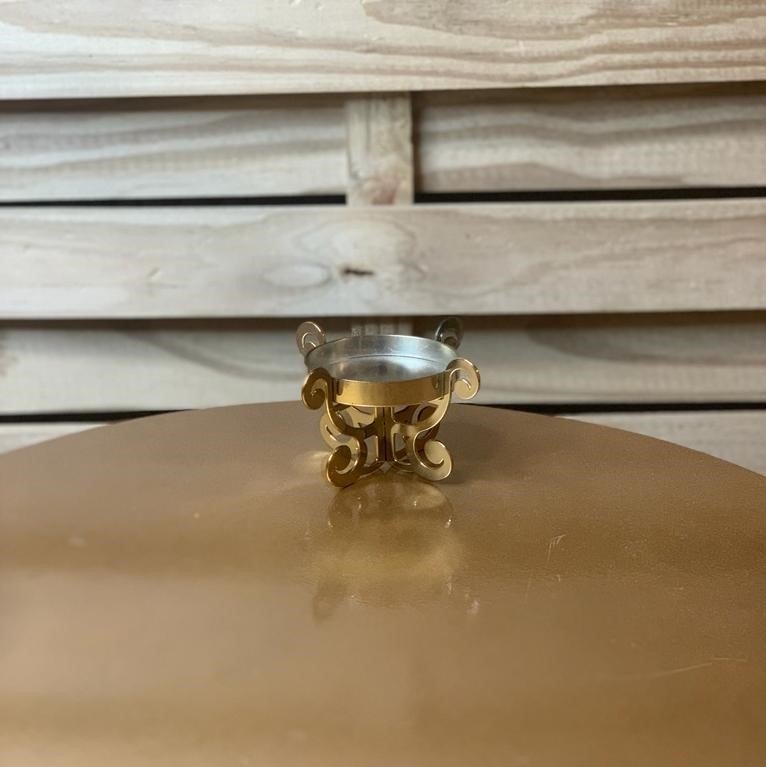 BASE C/ PEDESTAL DOURADO 585030  311867