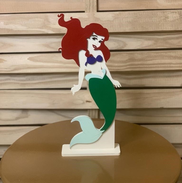 PEQUENA SEREIA 30CM MDF 6MM 602731