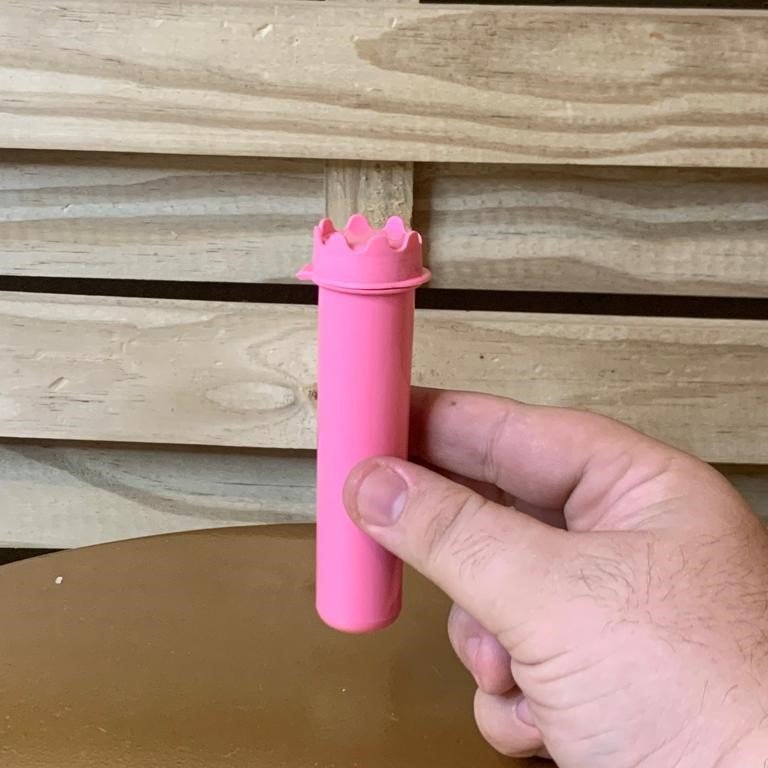 TUBETE COROA 10,5CM ROSA BB 033139 F2147