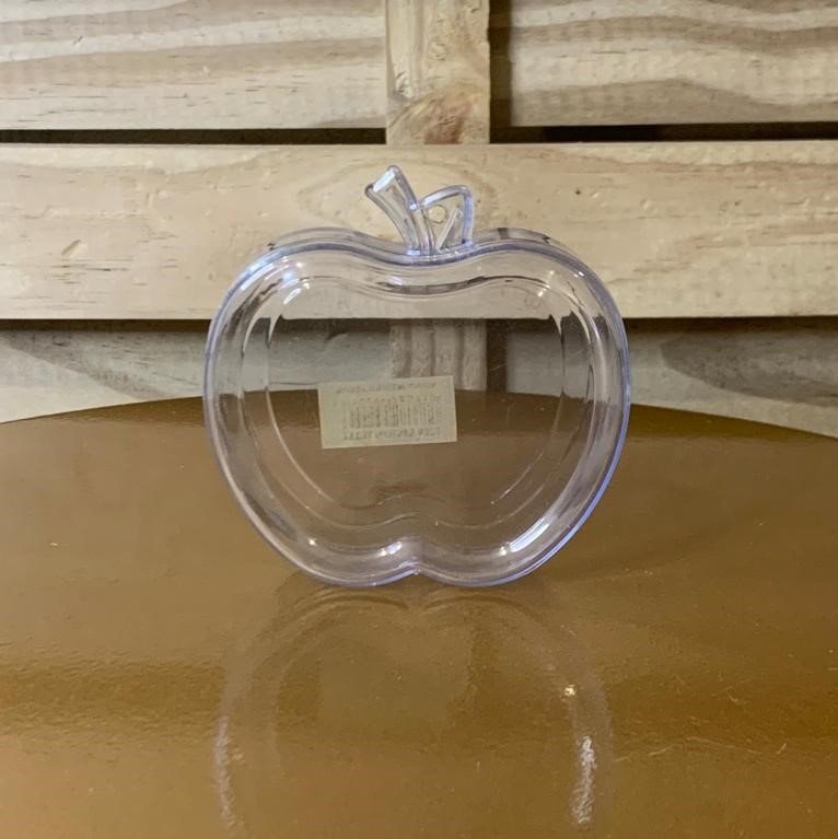 ENFEITE DE PLASTICO MACA 10X9CM MY8371 283710