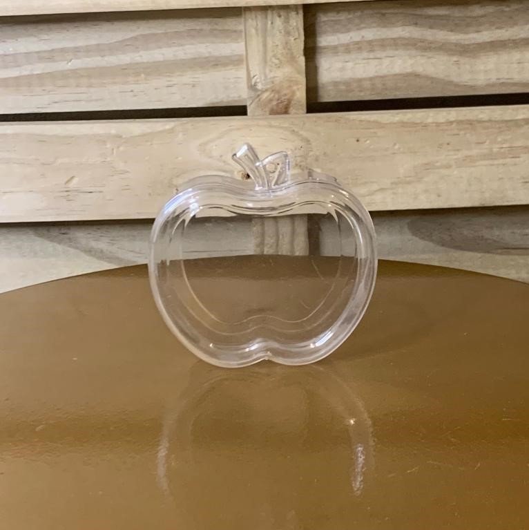 ENFEITE DE PLASTICO MACA 10X9CM MY8371 283710