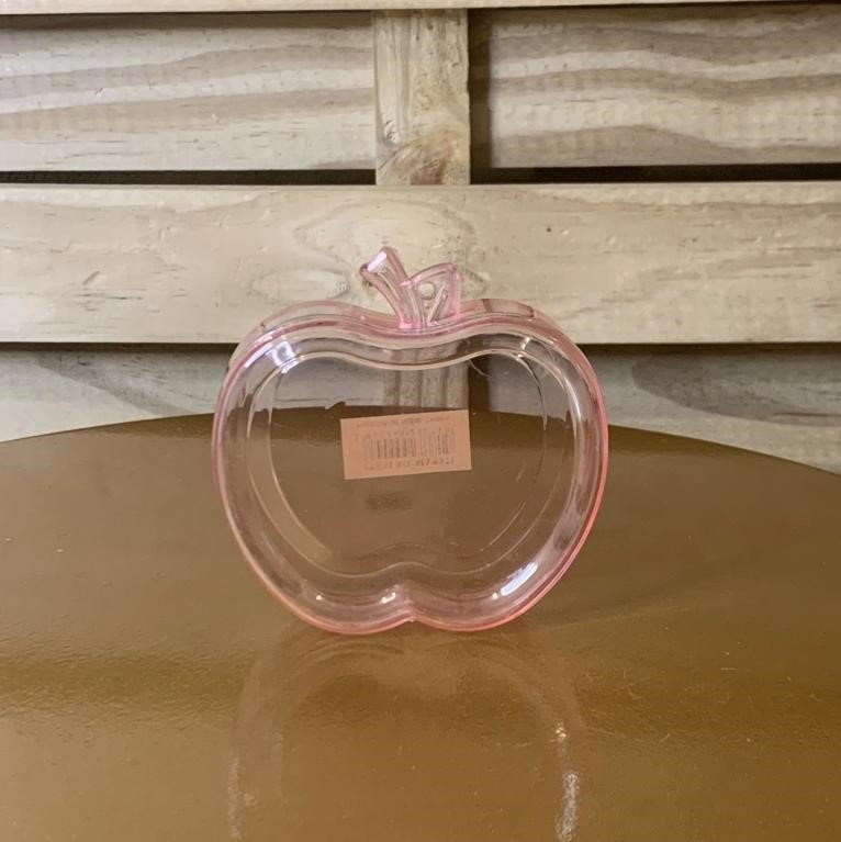 ENFEITE DE PLASTICO MACA 10X9CM MY8371 283710