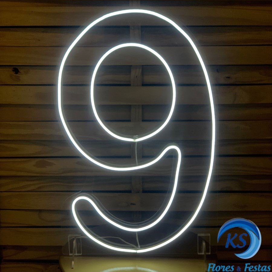 NUMERO DE LED N9 60CM 603264