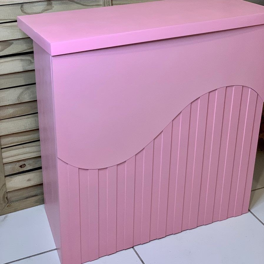 MESA ONDA 70X70X40CM MDF 600348
