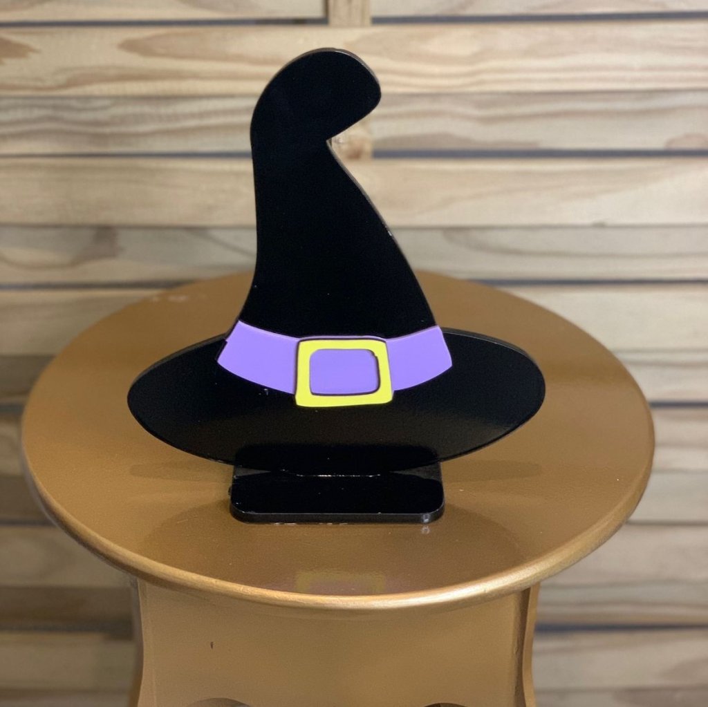 DISPLAY CHAPEU BRUXA 007 HALLOWEEN 25CM 414467