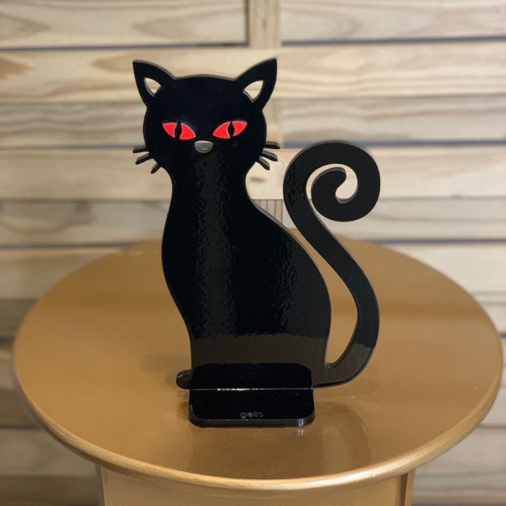 DISPLAY GATO SENTADO 006 HALLOWEEN 25CM 414511